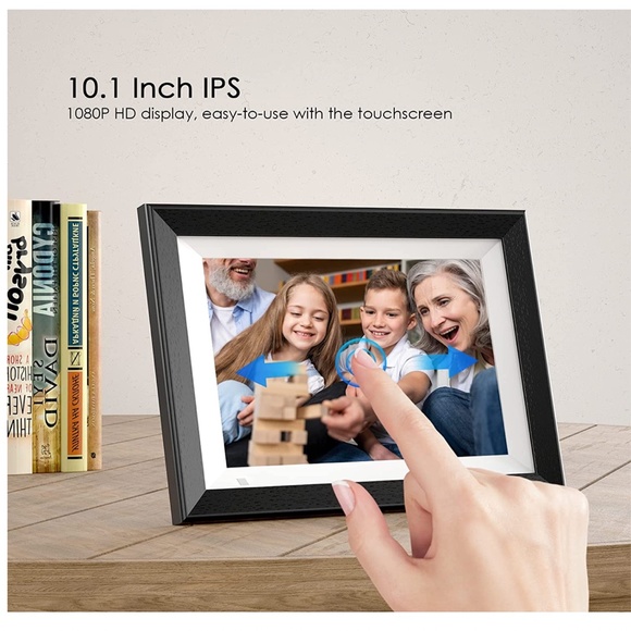 NEW 32GB 10.1 Inch Smart Cloud WiFi Digital Picture Frame - Picture 7 of 9